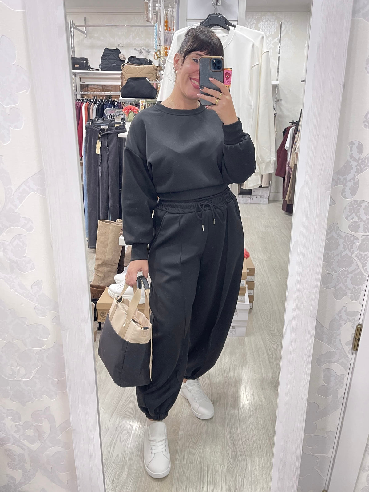 Conjunto Gisella negro