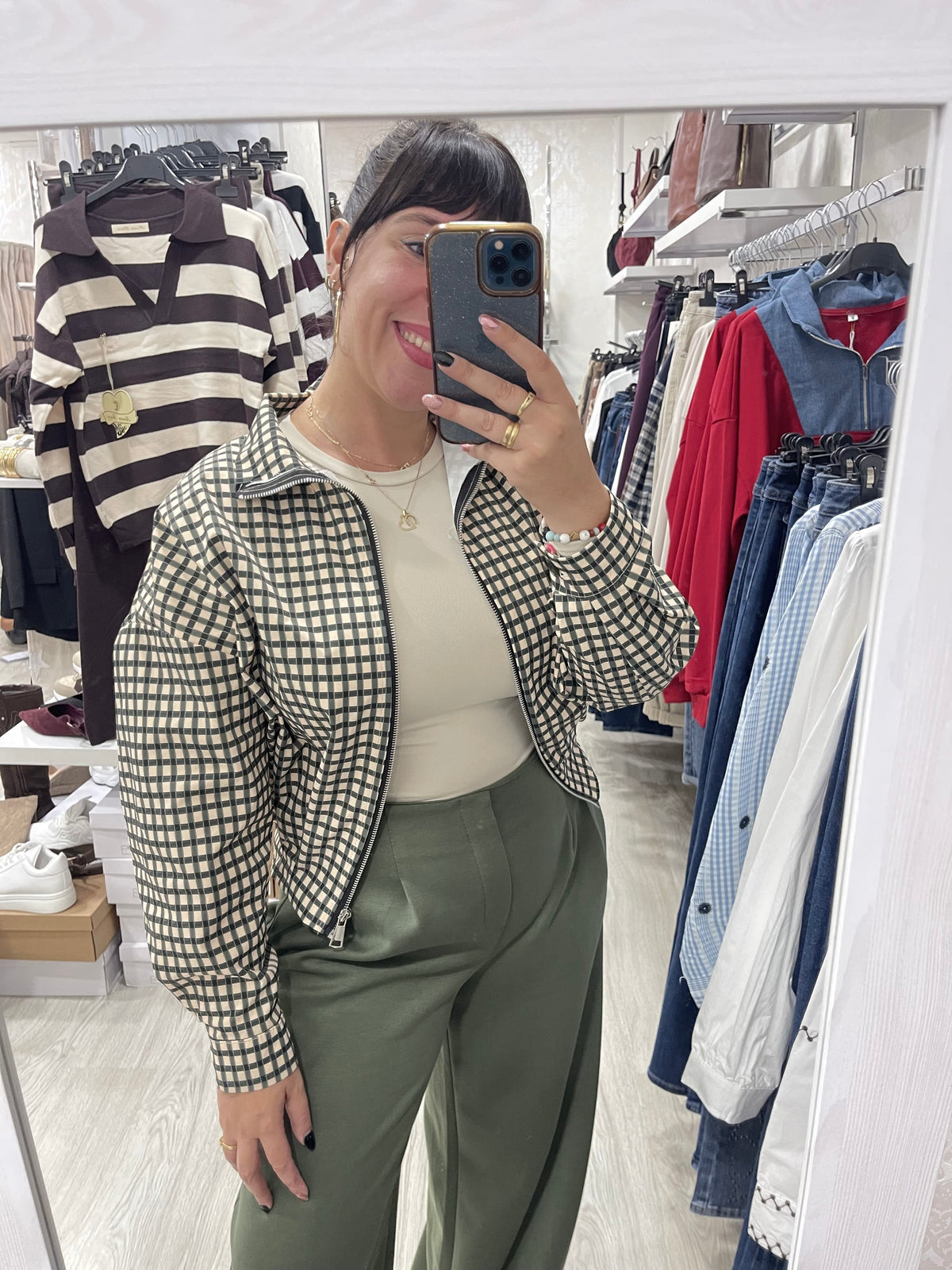 Chaqueta Rocio verde