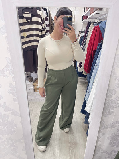 Pantalón Nora verde