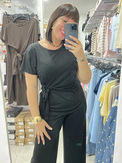 Conjunto lazo negro