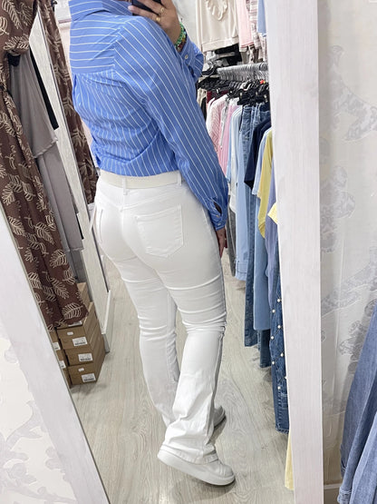 Camisa Silvia azulon