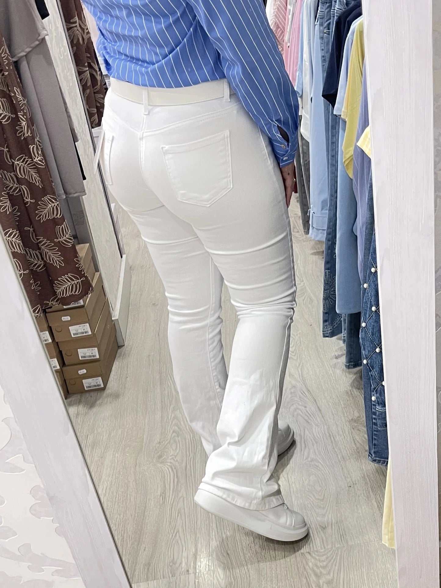 Vaquero campana blanco