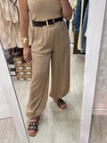 Pantalón bombacho camel