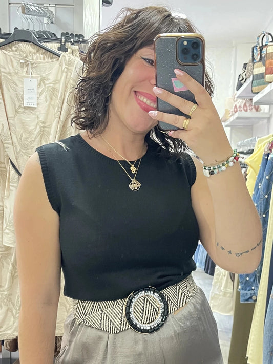 Camiseta Leyre negra