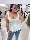 Blusa Celia blanca