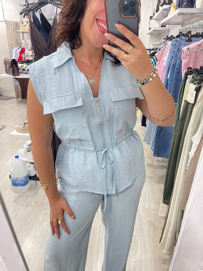 Conjunto Andrea azul