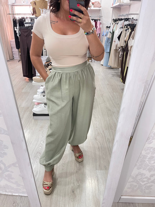 Pantalón bombacho Sesy verde