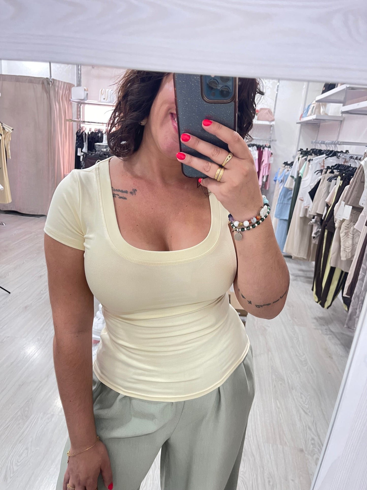 Camiseta Rocio Amarilla
