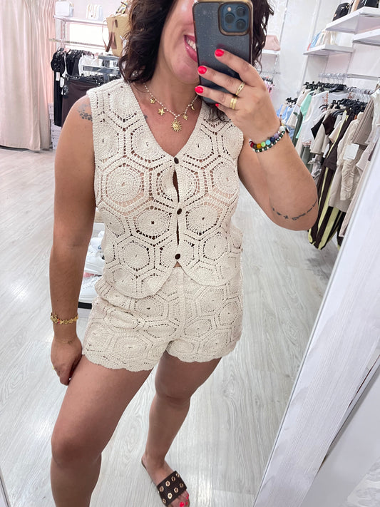 Conjunto Fanny Beige