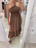 Vestido Sandri chocolate
