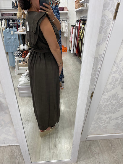 Vestido Cloe marrón chocolate