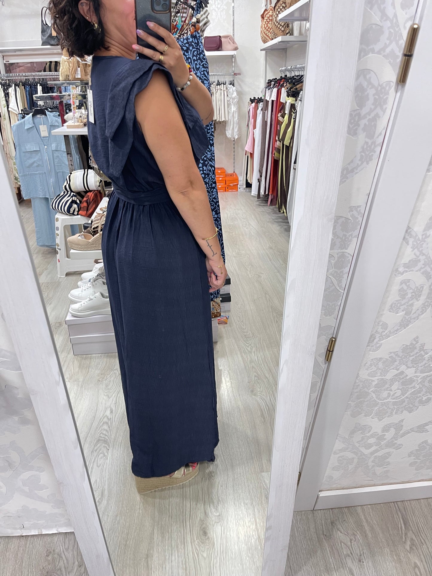 Vestido Cloe azul marino